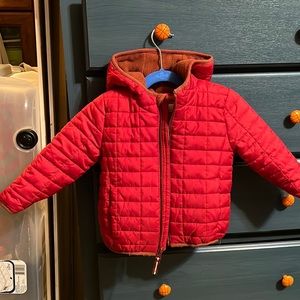 Cat & Jack Toddler 2T Red Winter Jacket